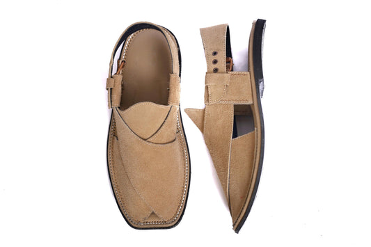 Suede Leather Peshawari Chappal