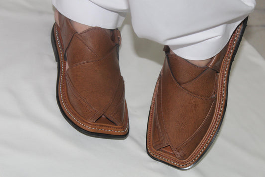 Three Gear Peshawari Chappal