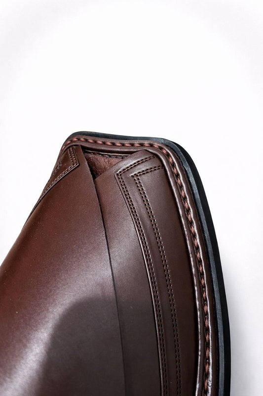 Alpha Step Peshawari Chappal Choclate Brown