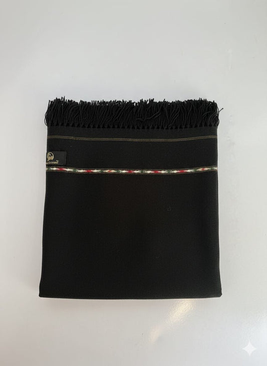 Elite Black Winter Shawl