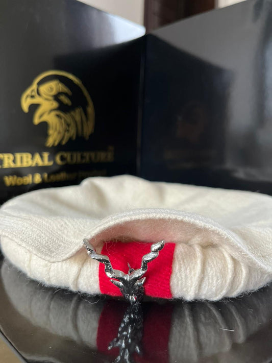 Markhor Pakol Bunanza wool with Peacock Feather